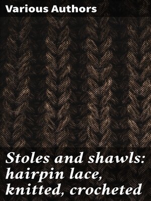 cover image of Stoles and shawls